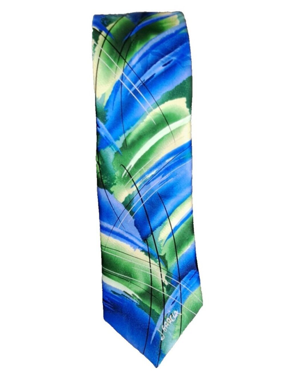 J.Garcia Men's Silk Tie Desert Storm Collector's Edition